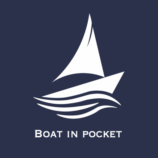 Boat in pocket logo
