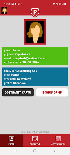 Android application ViPKA screenshort