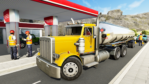 Oil Tanker Driving Truck Game