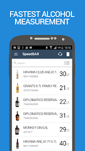 SpeedBAR Lite liquor inventory