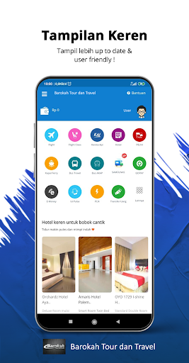 Android application Barokah Tour dan Travel screenshort