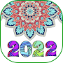 Mandala Coloring Book 2022