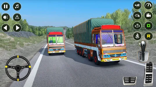 インドの貨物トラック: ユーロ トラック