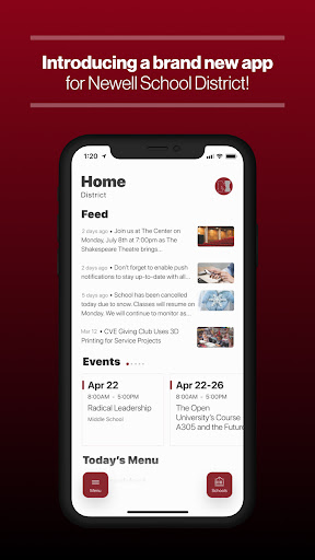 Android application Newell School District, SD screenshort