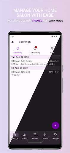 Android application Salon Formulator screenshort