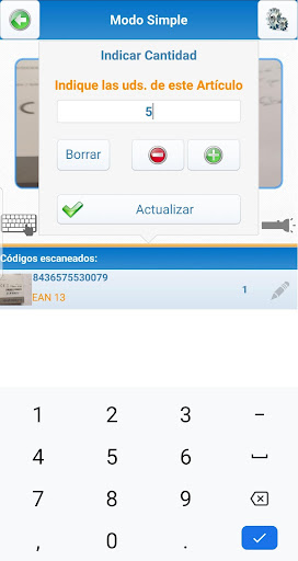 SimplyGest Inventario Screen 3