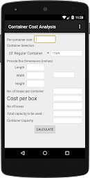 Container Cost Analysis