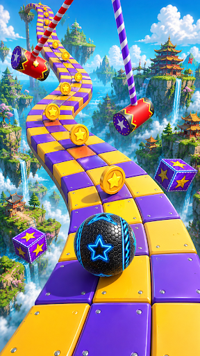 Rolling Ball Runner Game 3D screenshot