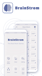 Brainstrom - Brain Training, Puzzles Mind skills