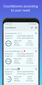 Countdown Widget Reminder App 1.0.1 APK + Mod (Unlimited money) إلى عن على ذكري المظهر