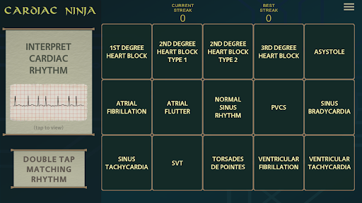 Android application Cardiac Ninja screenshort