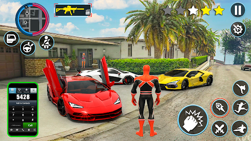 Spider Game Mafia Rope Hero Mod All