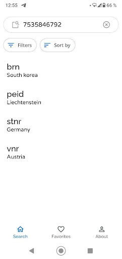 Android application hello.id screenshort