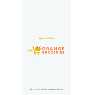 Android application Orange Groceries screenshort