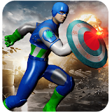 Captain USA Super hero: Avenger Battle icon