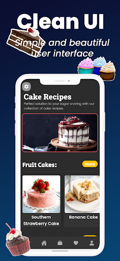Screenshot of Cake Recipes [Offline]
