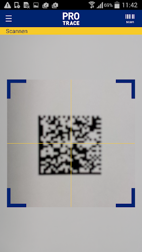 Android application PRO TRACE screenshort
