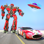 Rally Car Robot Transform Wars: Robot Game Apk