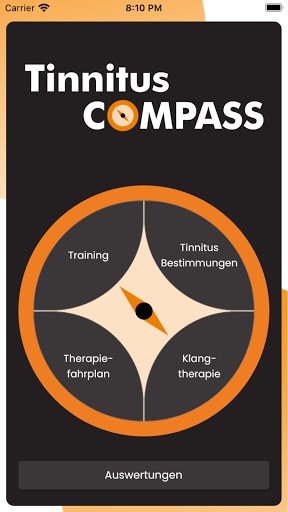 Android application Tinnitus Compass screenshort