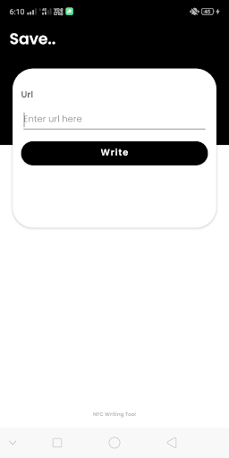 NFC Tool Screen 2
