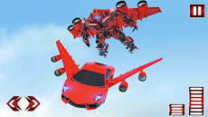 スーパーロボット ゲーム - 飛ぶ車 シューティングゲームのおすすめ画像3