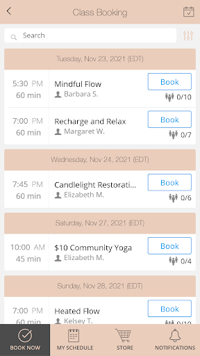 Balance & Breath Yoga Screen 2