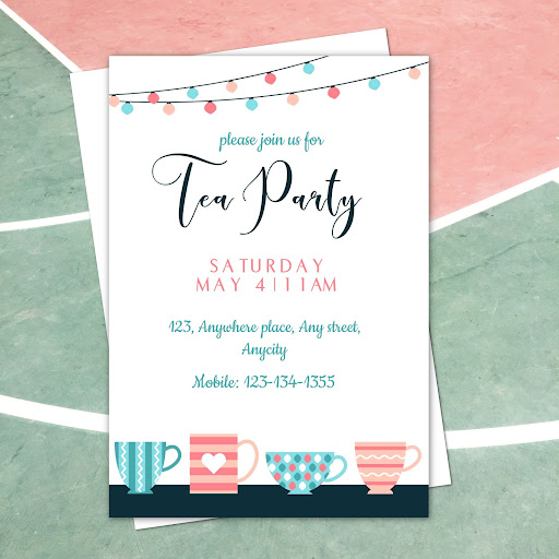 Party invitation card maker Screen 3