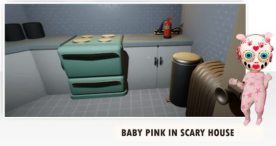 Scary Baby in Horror House mod