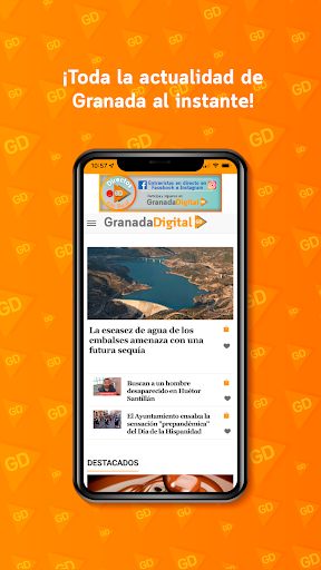 Android application GranadaDigital screenshort