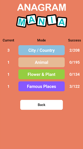 Anagram Mania Screen 2