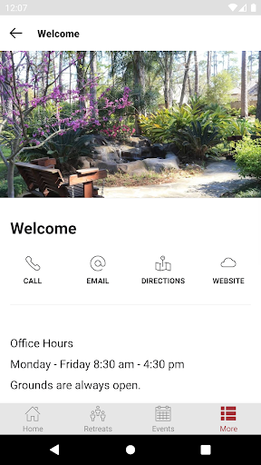 Holy Name Retreat Center Screenshot 4 - AppWisp.com