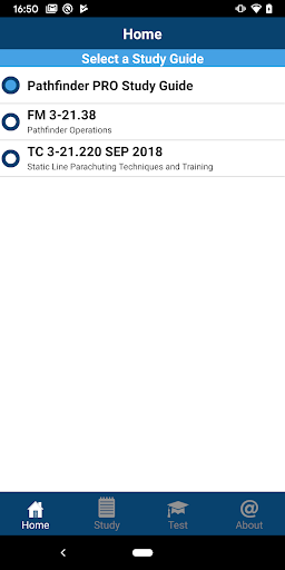 Android application Pathfinder PRO Study Guide screenshort