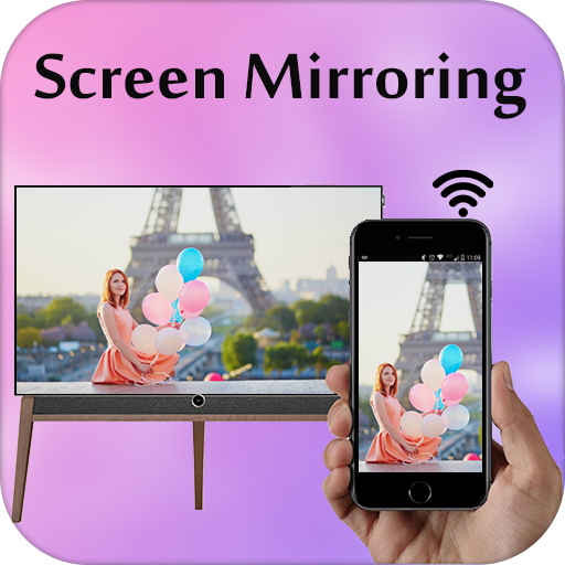 Screen Mirroring with TV : Con logo