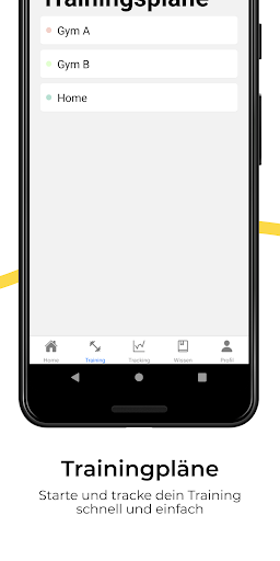 Fitnessmentoring Screen 2