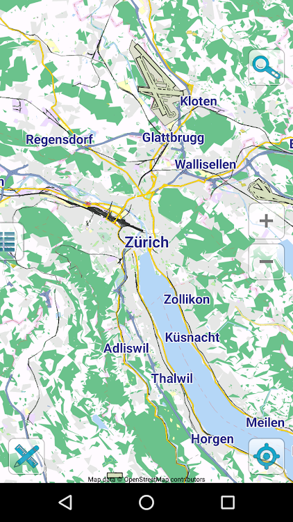 Map of Zurich offline - 4.1 - (Android)