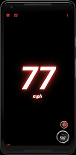 Thunder GPS-Tachometer Screenshot