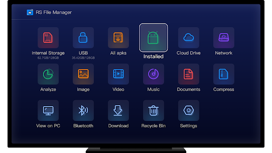 RS File Manager File Explorer Screenshot