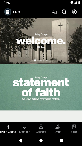 Android application LGC | Nappanee screenshort