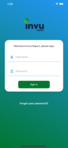 Android application Invu Report screenshort