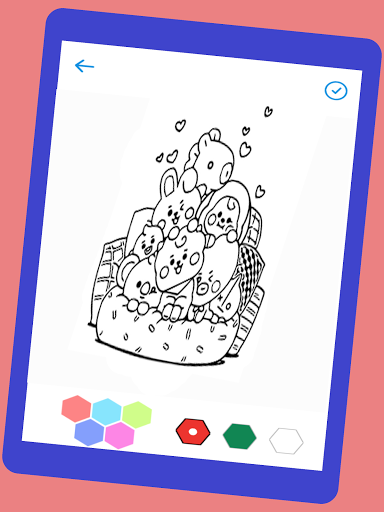 5700 Collections Coloring Book Bt21 Coloring Pages  Best Free