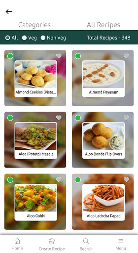 Samsung My Recipe Screen 2