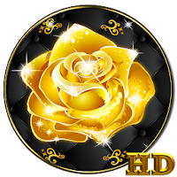 Golden Rose APUS Live Wallpaper