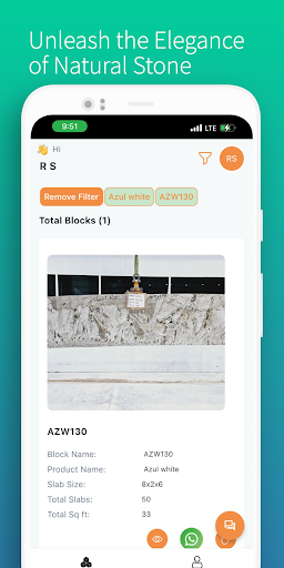 Android application Stone India screenshort