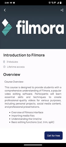 ICMA Learning Screen 3