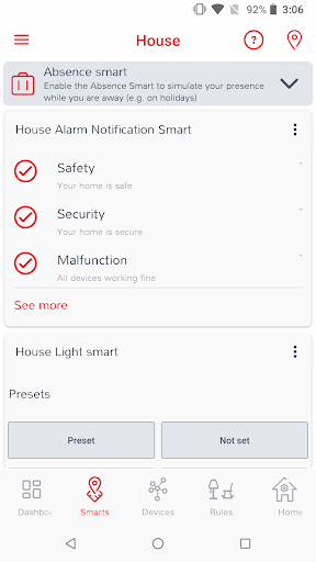 m:tel Smart Home Screen 3