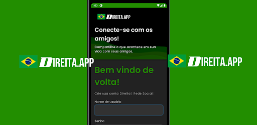 Android application Direita App screenshort
