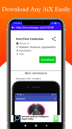 YA Aix Store  Kodular, Niontron, Thunkable, ETC
