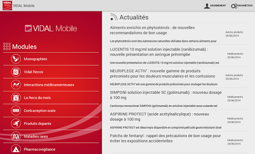 VIDAL Mobile لقطة شاشة