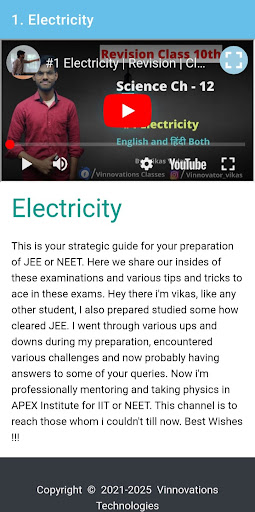 Physics by Vikas Yadav