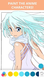Manga & Anime Coloring Book: Pages For Adults 2